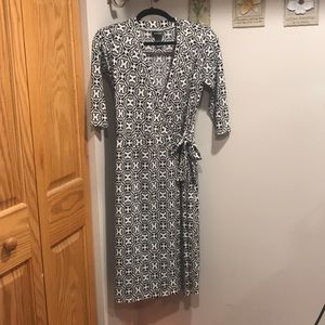 Black and white dress